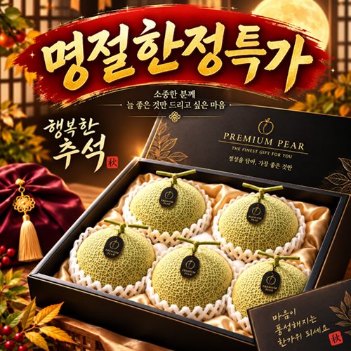 [명절초특가] 300박스한정 프리미엄 멜론 선물세트