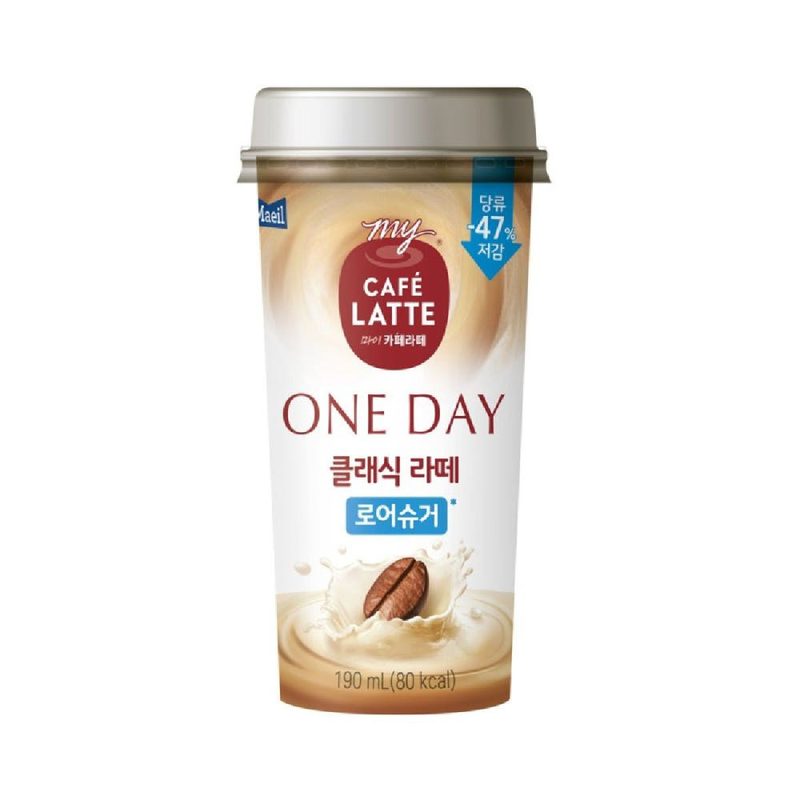 마이원데이 카페라떼 로어슈거 클래식 라떼