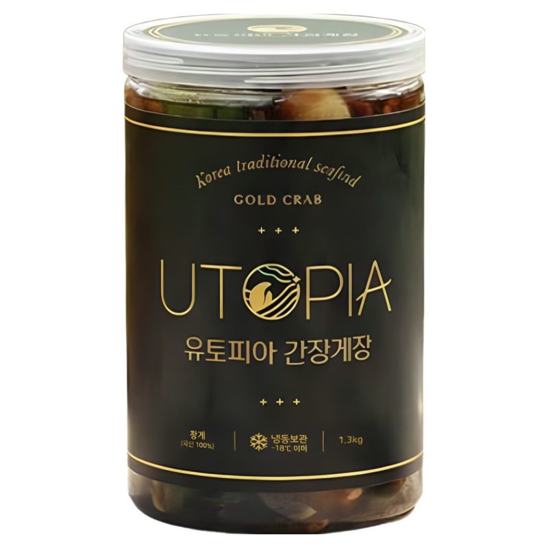 유토피아 금게 간장게장, 2개, 1.3kg