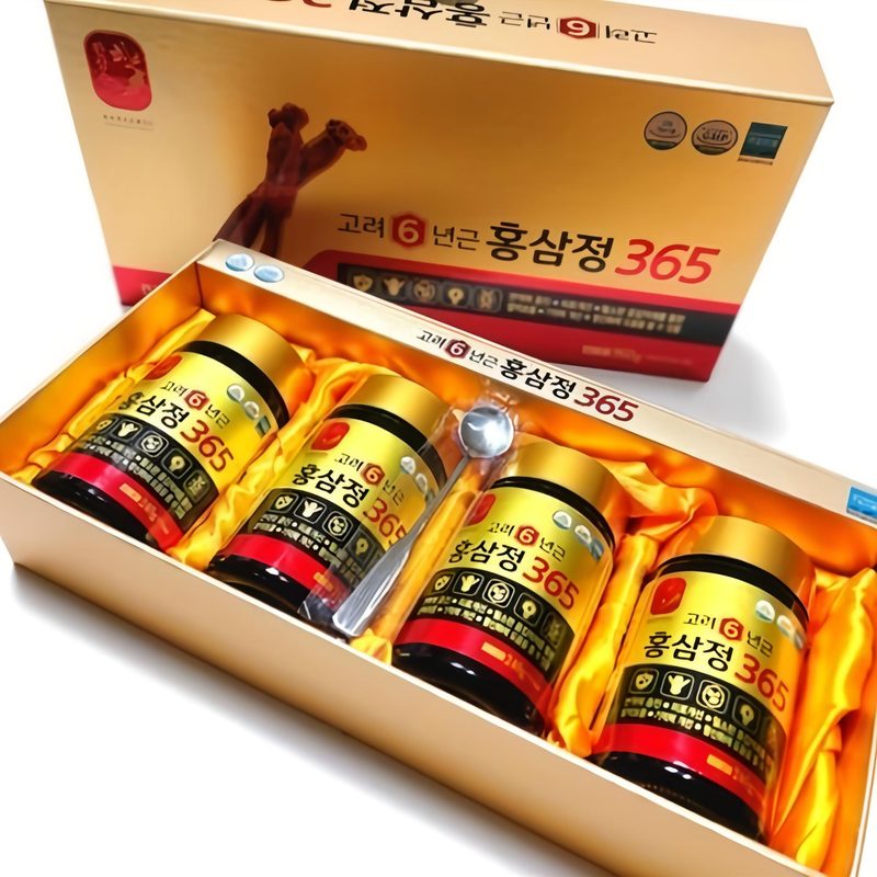 한삼수 6년근고려홍삼정 365선물세트4병