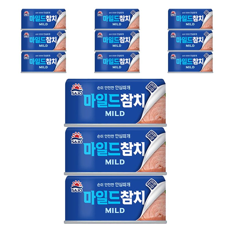 사조참치 마일드, 100g, 12개