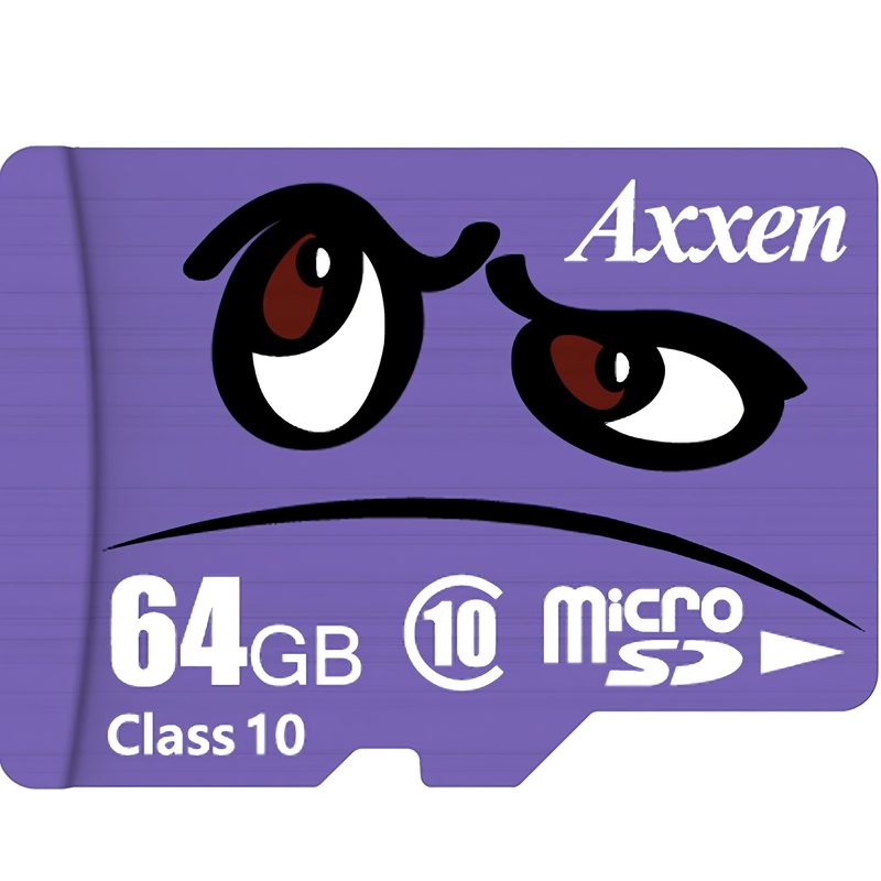 액센 프리미엄 캐릭터 마이크로 SD카드 MSD, 64GB, 1개