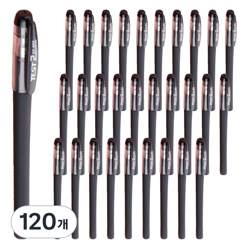 볼펜 0.5mm 대용량, 블랙, 120개