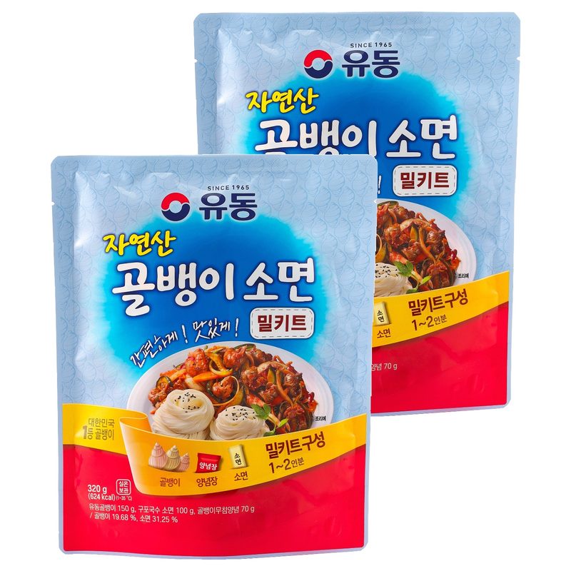 유동 자연산 골뱅이 소면 밀키트