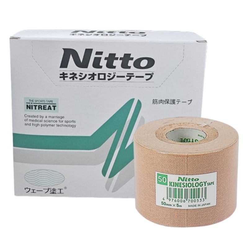 Nitto 닛또 키네시올로지 근육 테이프 5cm 7.5cm, 1세트, 3