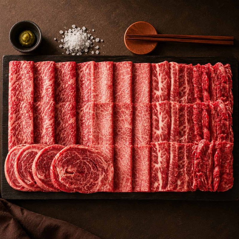 마장동 1++한우 모둠 세트 소고기 600g,800g, 800g, 1개