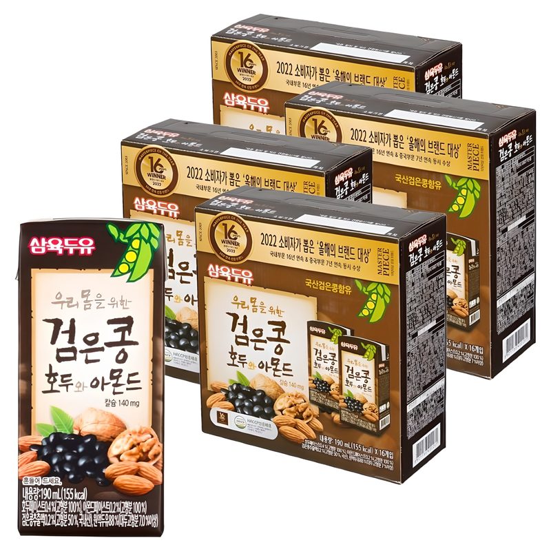 삼육두유 검은콩 호두와 아몬드