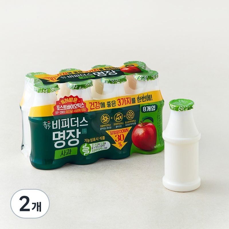 [로켓프레시] 소와나무 비피더스 명장 사과 요구르트