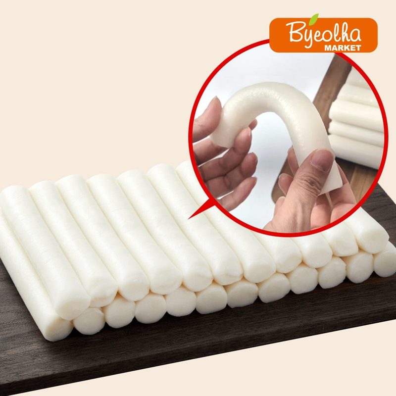 별가식품 당일생산 말랑이 쌀 가래떡 2kg 업소용 분식재료 떡 떡꼬치 소