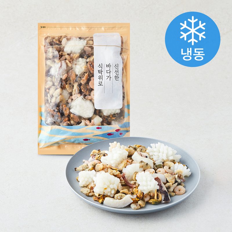 [로켓프레시] 어부백서 해물모둠 (냉동), 1개, 1kg