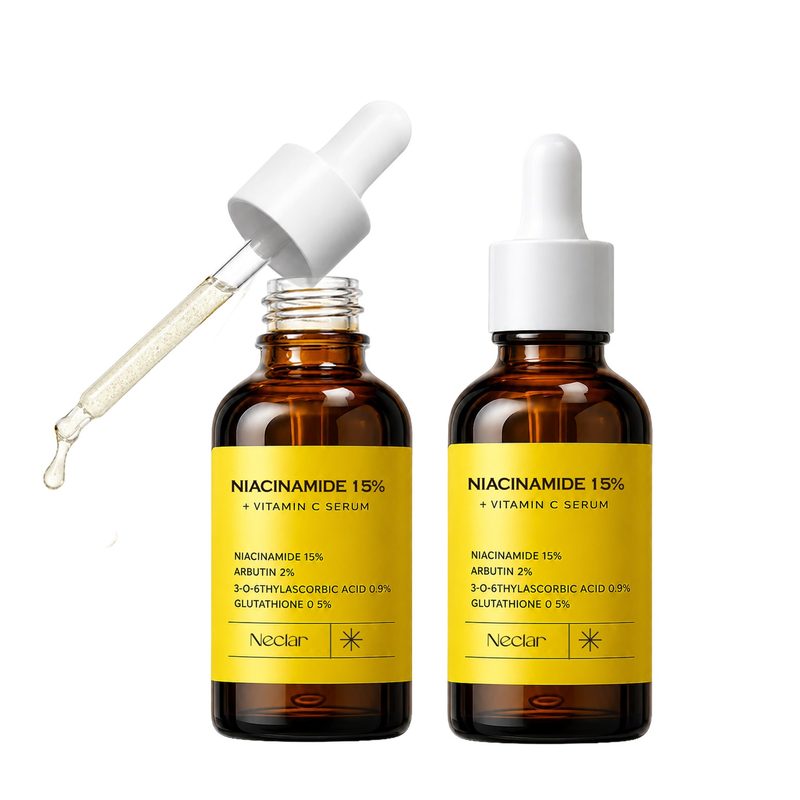 네클라 비건 나이아신아마이드 15% 비타민C 미백 세럼 30ml 잡티 앰