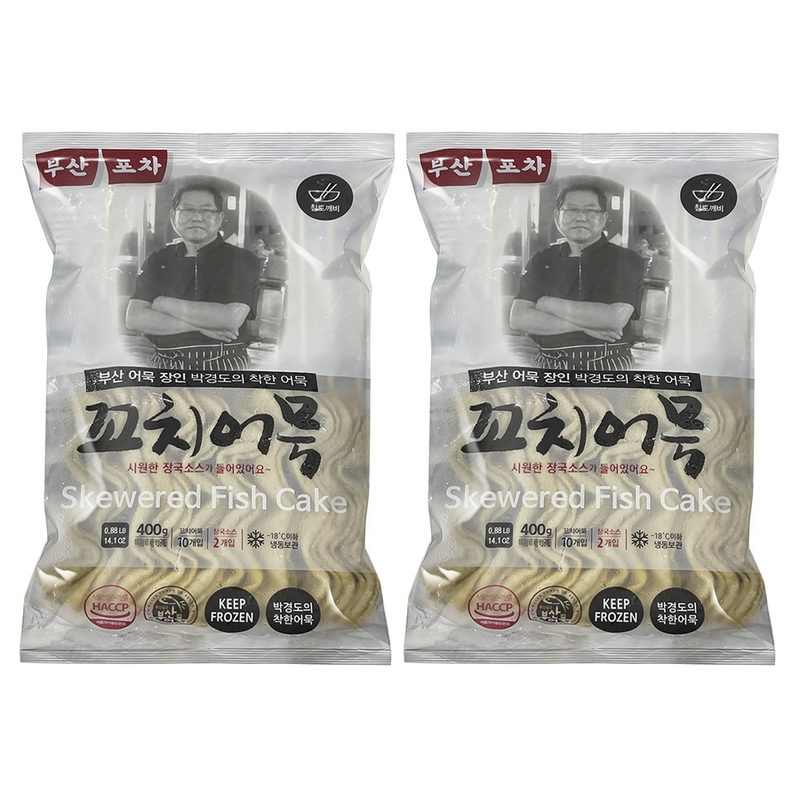 참도깨비 부산포차 꼬치어묵, 390g, 2개