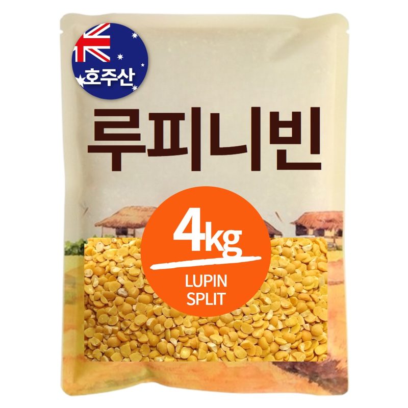 The큰나무 프리미엄 루피니빈 콩 호주산 루핀콩, 4kg, 1개