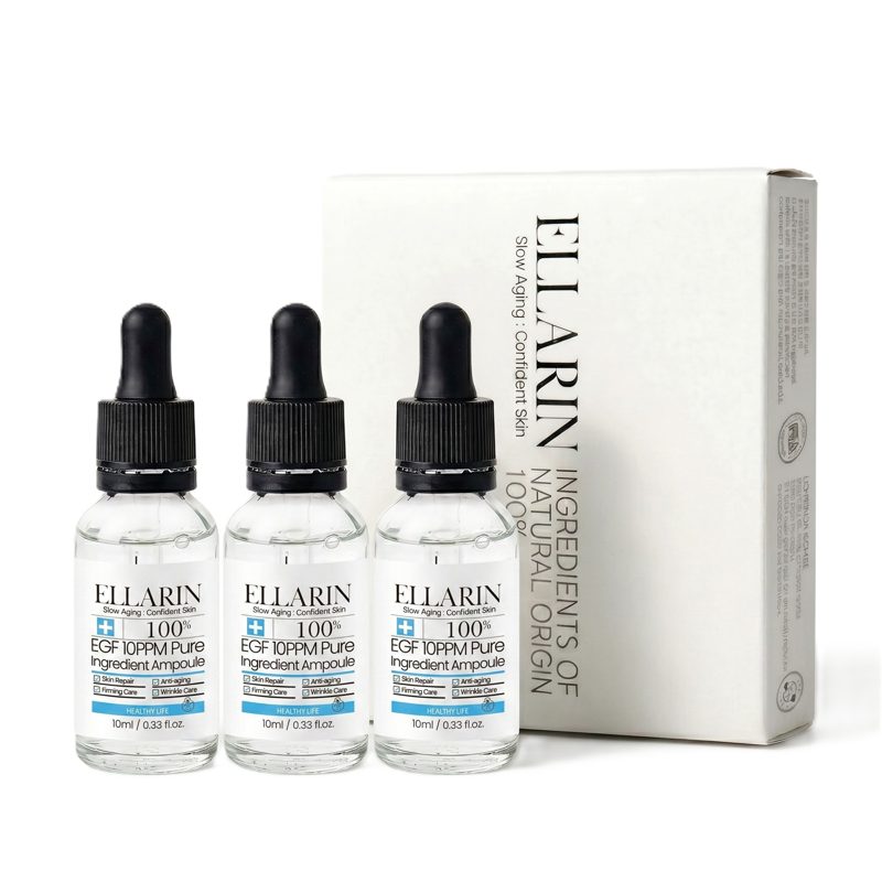 엘라린 EGF 10PPM 원액 100% 앰플, 3개, 10ml