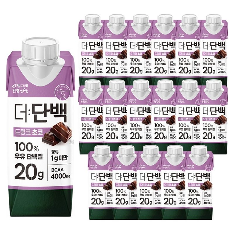 더단백 드링크 초코