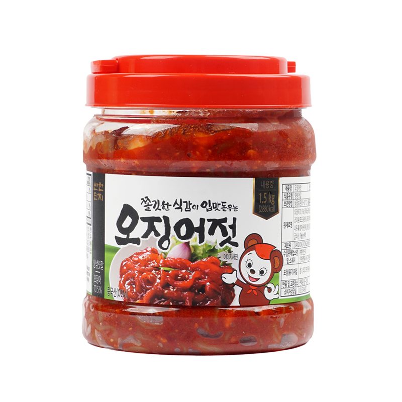 반찬단지 오징어젓 1.5kg (PET), 1.5kg, 1개