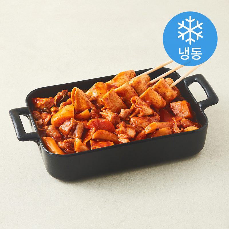 [로켓프레시] 프로즌 꼬치어묵 닭볶음탕 (냉동), 1.15kg, 1개