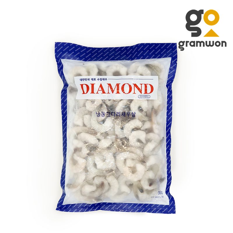 다이아몬드 칵테일새우 41/50 900g( 80~99미) 흰다리새우 감바
